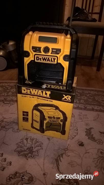 Radio budowlane DeWalt 18V XR nowe z niemiec Mińsk Mazowiecki