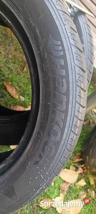 Hankook 20555R16 letnie 2 sztuki śląskie sprzedam