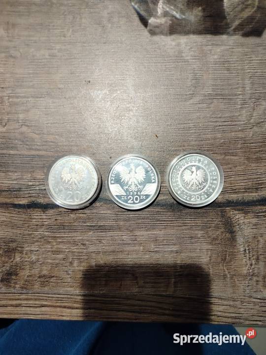 Monety kolekcjonerskie 20 z 1996 roku Inowrocław