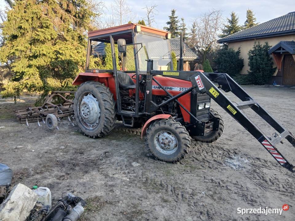 Massey Ferguson 255 Ursus 3512 3sztuki transport łódzkie Rząśno