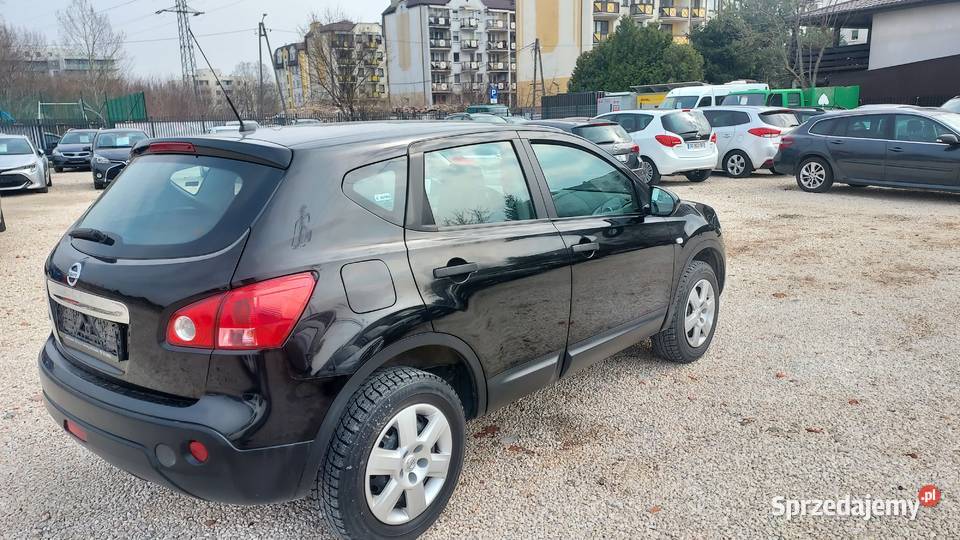 NISSAN QASHQI 16 benzyna 2009 bezwypadkowy Warszawa