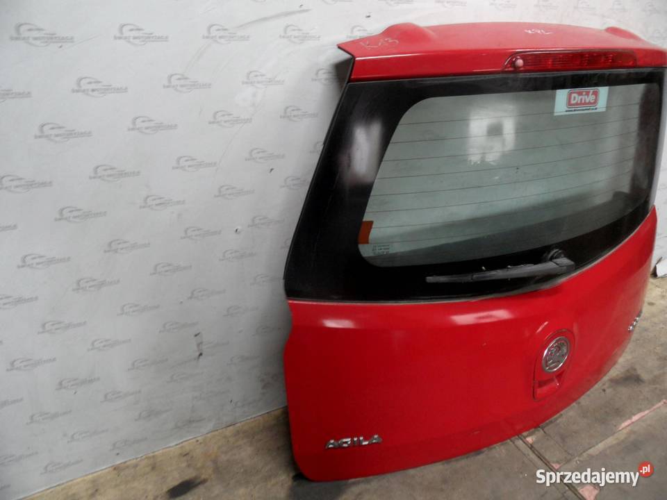 OPEL AGILA B 11r klapa tył osobowe sprzedam