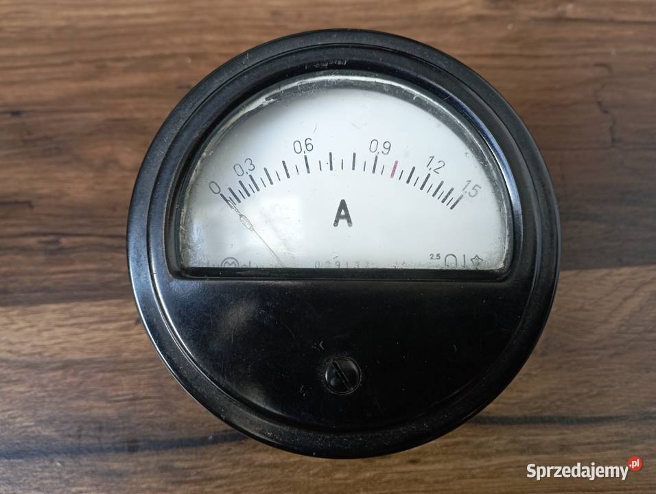 Amperomierz 15 A Stary zegar Lumel 1968 Antyki, Sztuka, Kolekcje