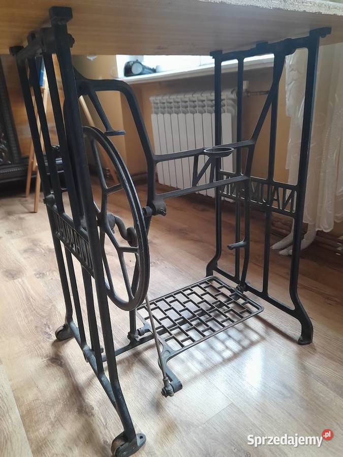 Żeliwna podstawa maszyny do szycia Pozostałe Międzychód