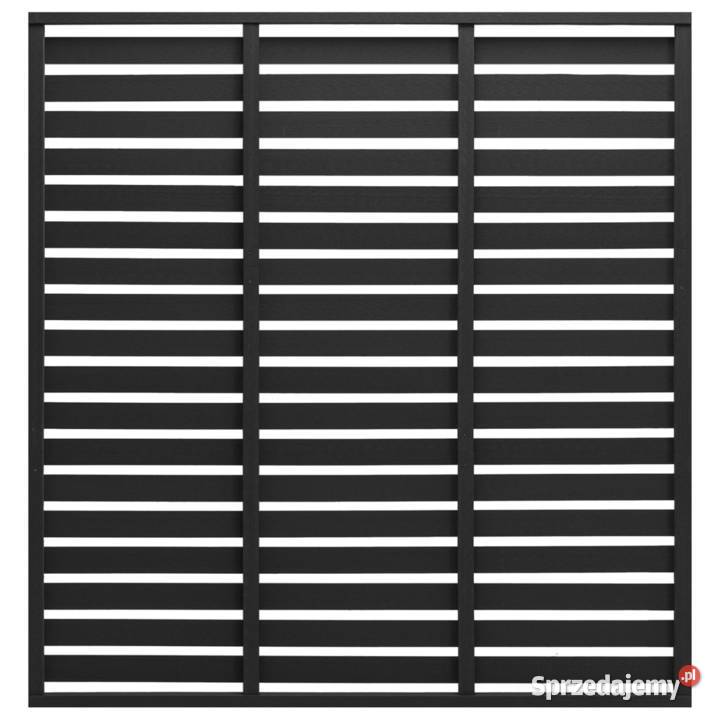 Panel ogrodzeniowy z WPC 180x180 czarny318111 mazowieckie