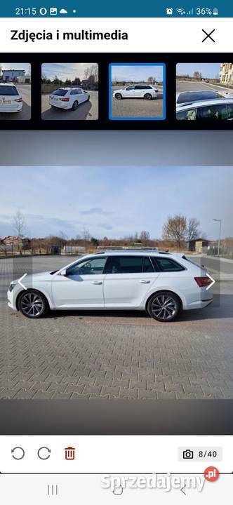 Skoda SuperB Warszawa