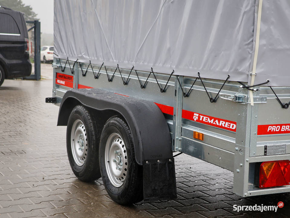 Przyczepka TEMARED PRO BRAKE 30152 dwuosiowa Bochnia
