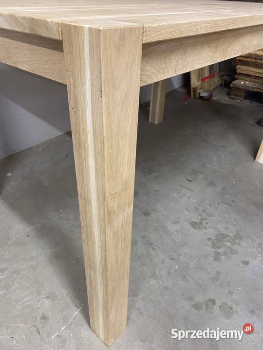 Stół prostokątny dębowy 140x90 80cm kujawsko-pomorskie Chełmża