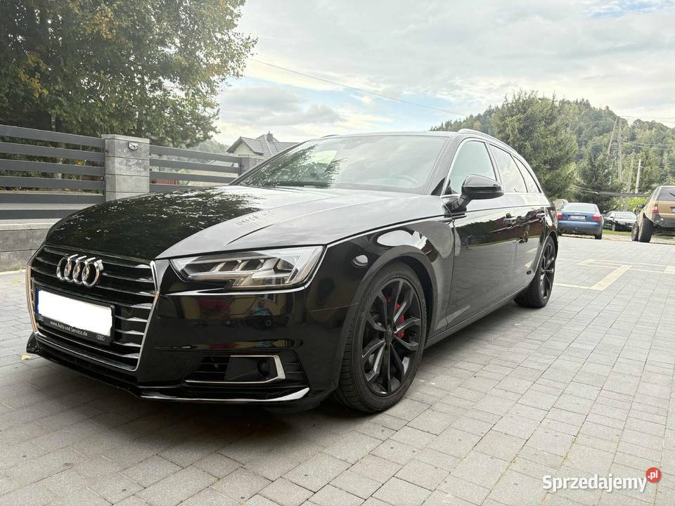 Audi A4 20 TDI 190 STronic SLine 2016 r Panoram 190KM Bystra Podhalańska