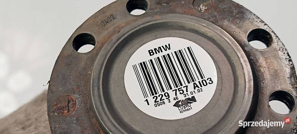 PÓŁOŚ LEWA TYŁ BMW E 46 LIFT 1229757 Lipno