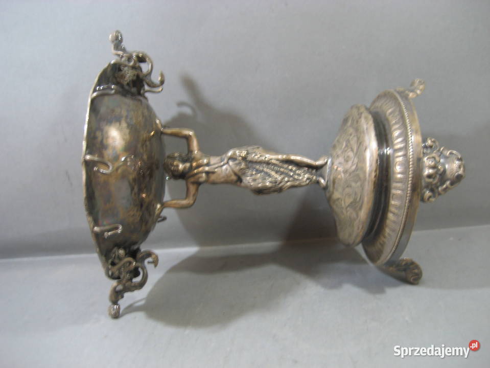 Srebrna Patera Zabytkowa 272 gr Warszawa