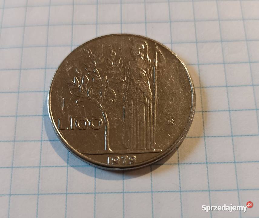100 LIRÓW 1979 WŁOCHY Piszczac
