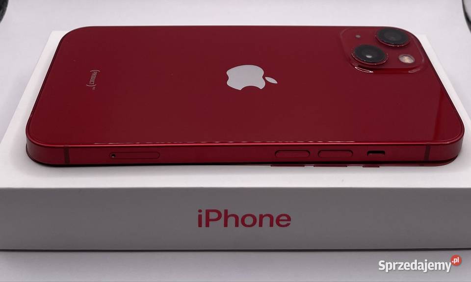 iPhone 13 Red 128 GB 80 stan Telefony komórkowe Łódź