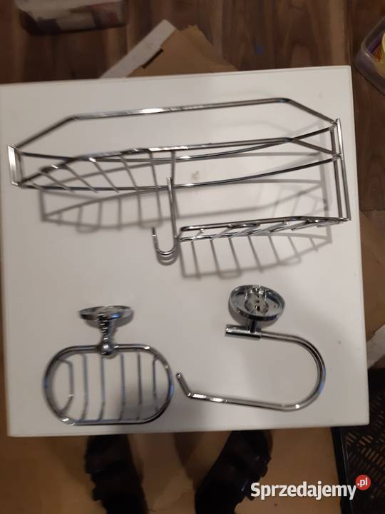 Komplet łazienkowy metalowy Wiśniowa Góra sprzedam