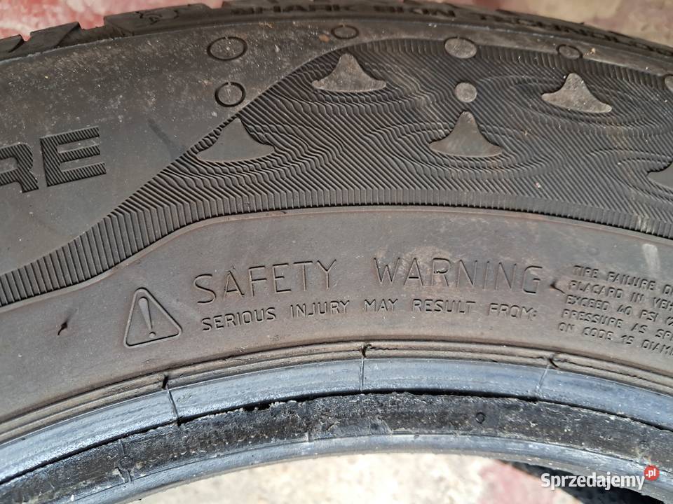 Opony letnie 1956515 UNIROYAL do sprzedania Kraków sprzedam
