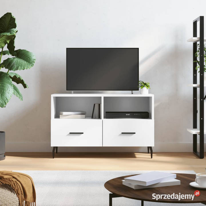 Szafka pod TV biała 80x36x50 materiał mazowieckie Warszawa
