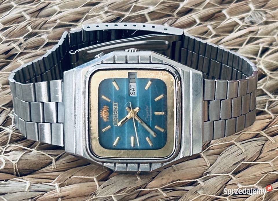 Orient Automatic Crystal 21 Jewels Unikat Męskie Grupa
