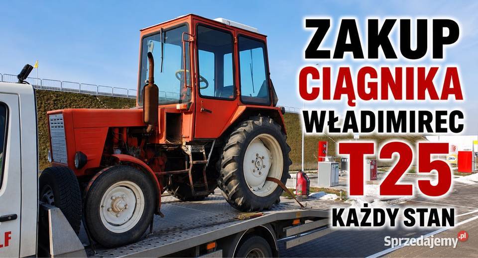Skup traktorów i ciągników rolniczych Władimirec Sieradz usługa