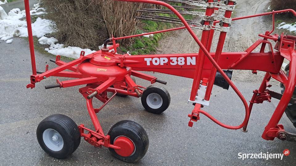 Zgrabiarka Grabiarka Pottinger TOP 380 N nieuszkodzony Zgrabiarki i przetrząsacze Mszana Dolna