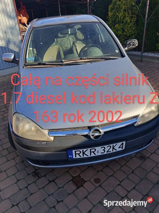 Opel corsa całą na części manualna podkarpackie Ropczyce