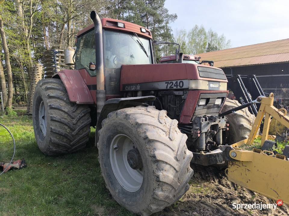 Case 7240 z talerzówką 6m i gruberem 4m Tomaszkowo