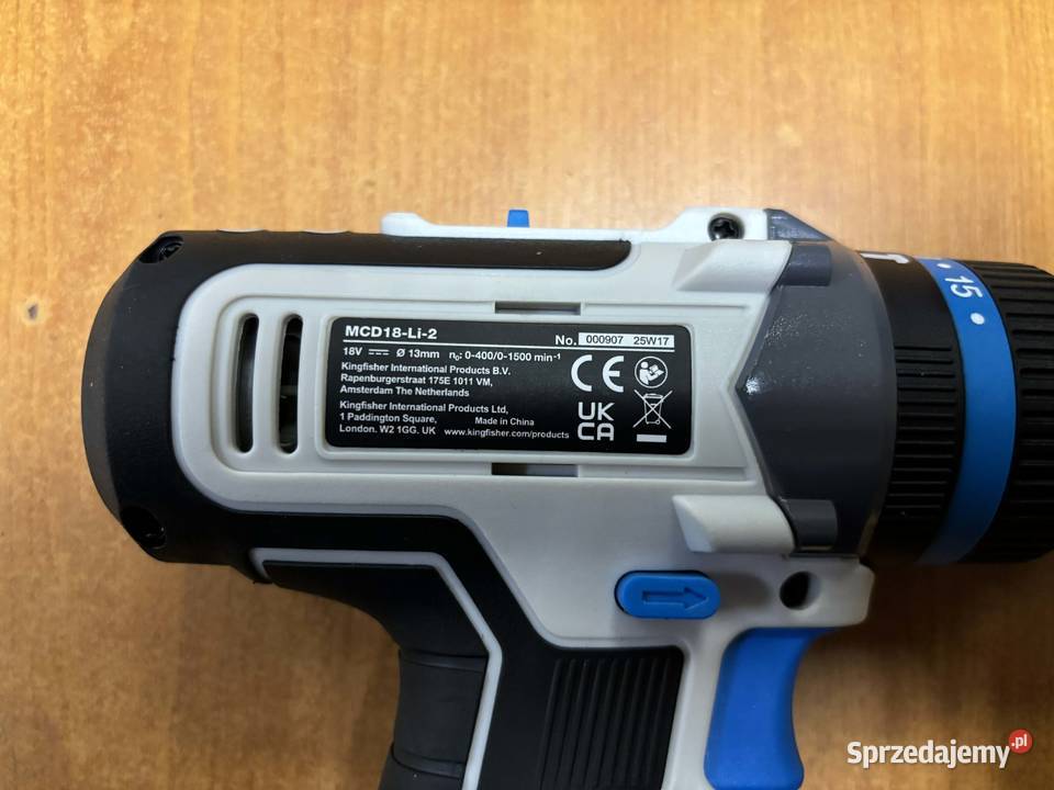 MacAllister Wkrętarka udarowa MCD18LI2 18V 35 Nm sprzedam