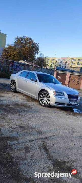 Chrysler 300C srebrny mazowieckie