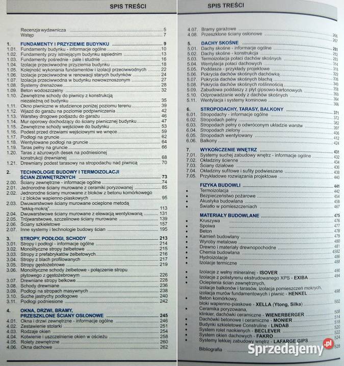 Budownictwo ogólne architektów P Markiewicz sprzedam