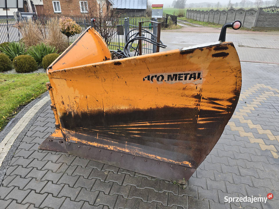 Pług strzałkowy duży do odśnieżania SICO METAL Serwatki