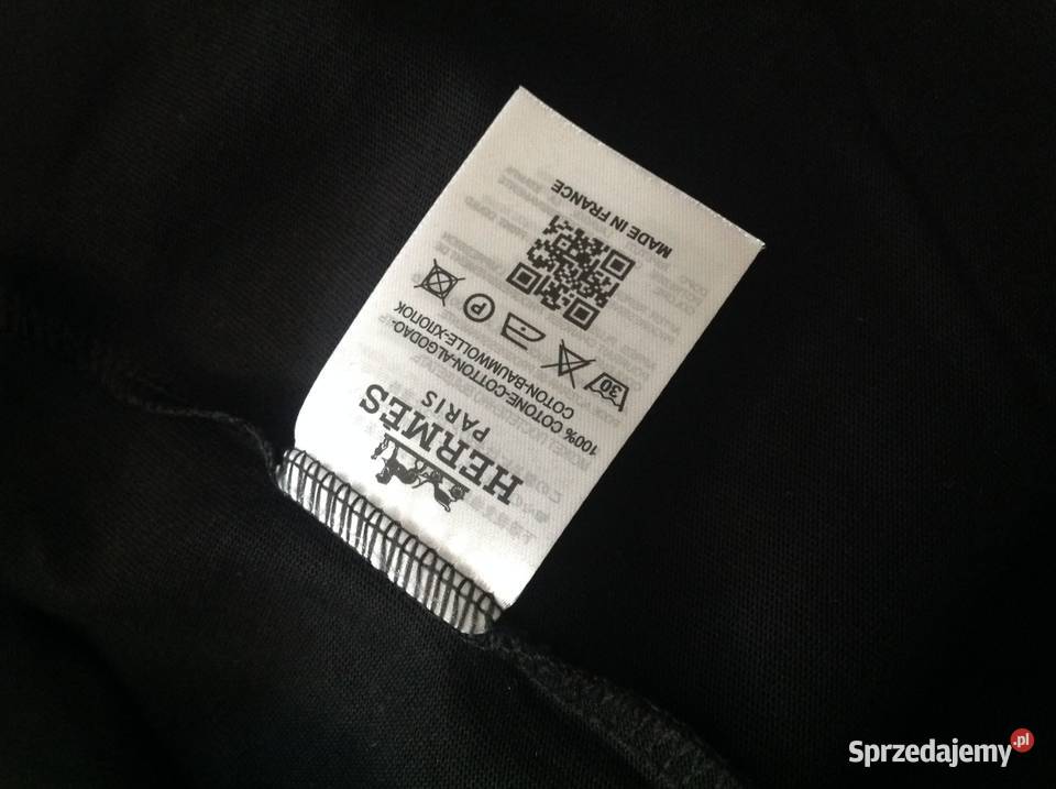 Koszulka Męska Czarna HERMES L LXL Rozmiar L
