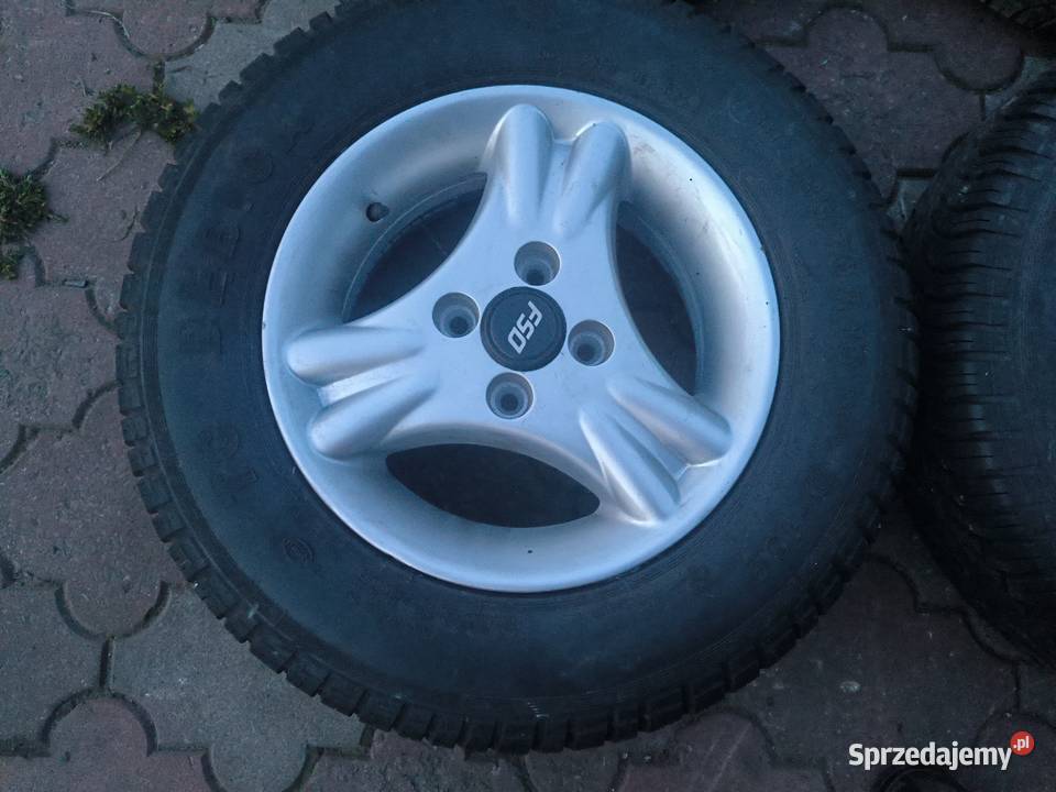 Polonez FSO 125 koła 13 felgi 5J trójramienne
