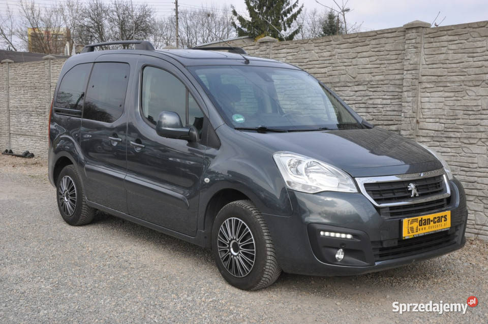 Peugeot Partner 16 HDi 100 Panorama Android Auto serwisowany w ASO Dąbrowa Górnicza