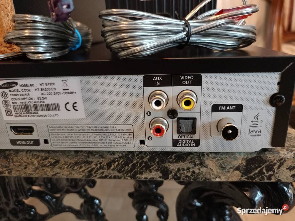 Kino domowe SAMSUNG HTE4200 500W Smart BluRay Drawski Młyn