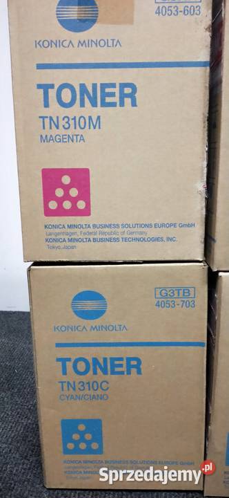 Sprzedam toner do drukarki Konica Minolta TN 310 Drukarki i skanery Komputery i Akcesoria małopolskie Kozłów