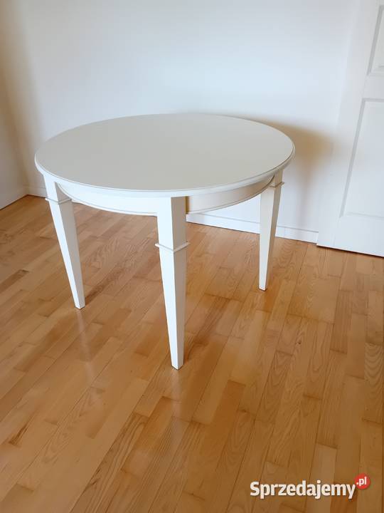 Stół biały okrągły NOVELLE Warszawa