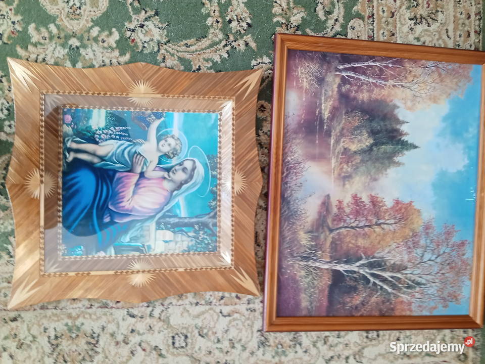 Obrazy Reprodukcja 4Obraz Malowany zegar