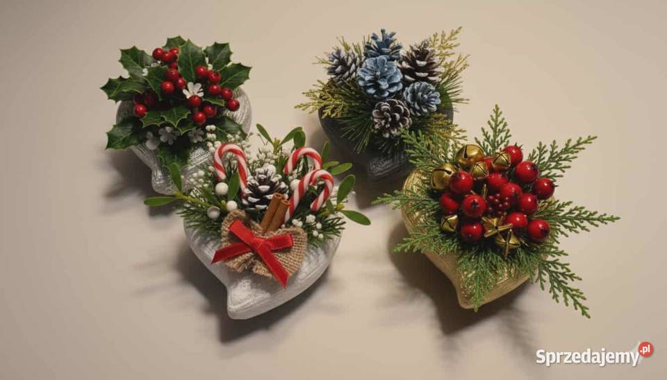 osłonka gipsowa doniczka serce dekoracja dekor Wrocław