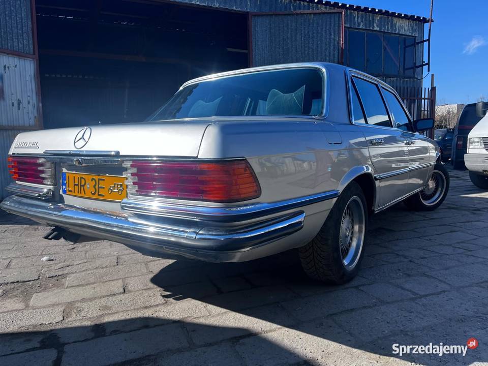 Mercedes w116 450 Sel v8 Anglik 108 mil 1979 Rok produkcji 1979 lubelskie Hrubieszów sprzedam
