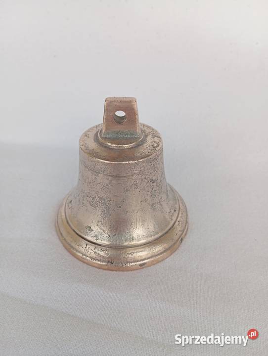 DZWONEK MOSIĘŻNY STARY STYLOWY opolskie Niemodlin