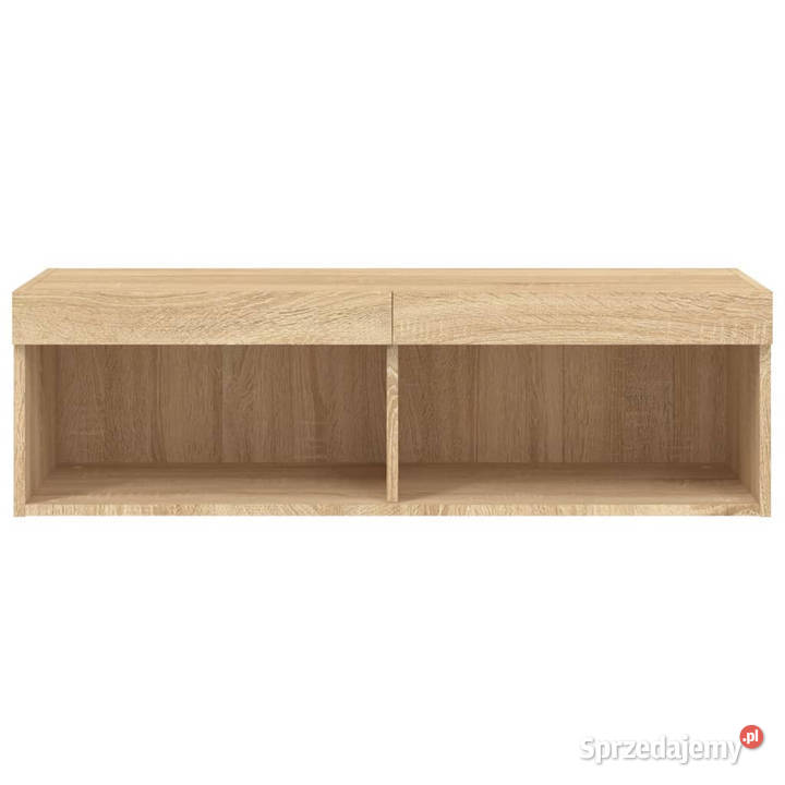 Szafka pod TV z oświetleniem LED dąb sonoma mazowieckie Warszawa