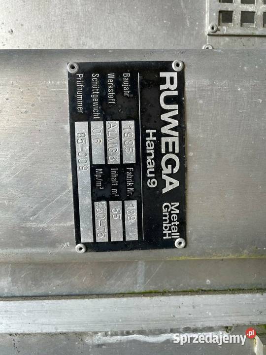 Silosy aluminiowe na granulat tworzywa sztuczne Wrocław