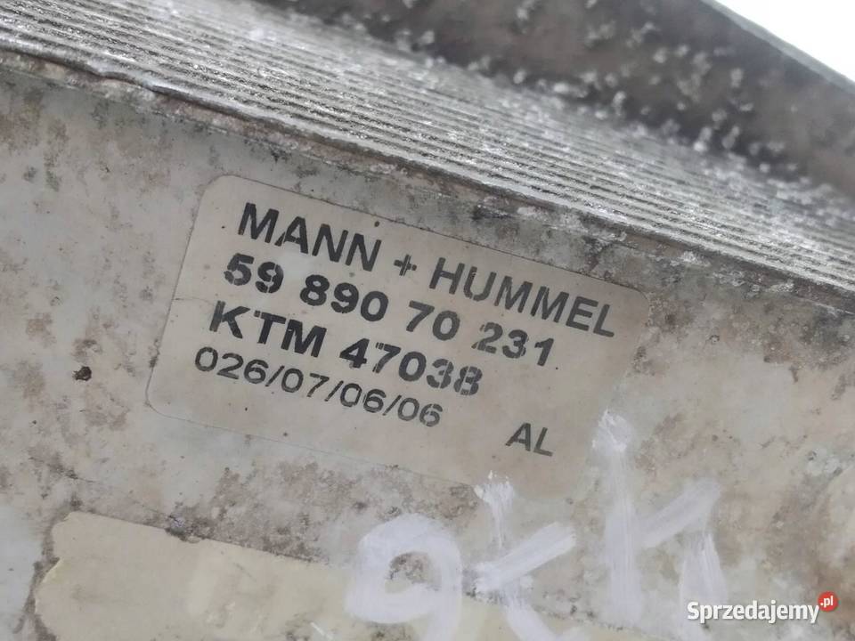 OBUDOWA FILTRA OLEJU 19 CDTI Opel Astra III Rok produkcji 2007