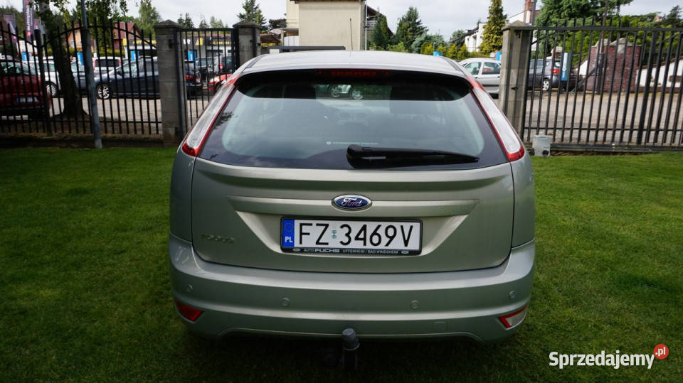 Ford Focus z Niemiec zarejestrowany Gwarancja 125KM Samochody osobowe Zielona Góra