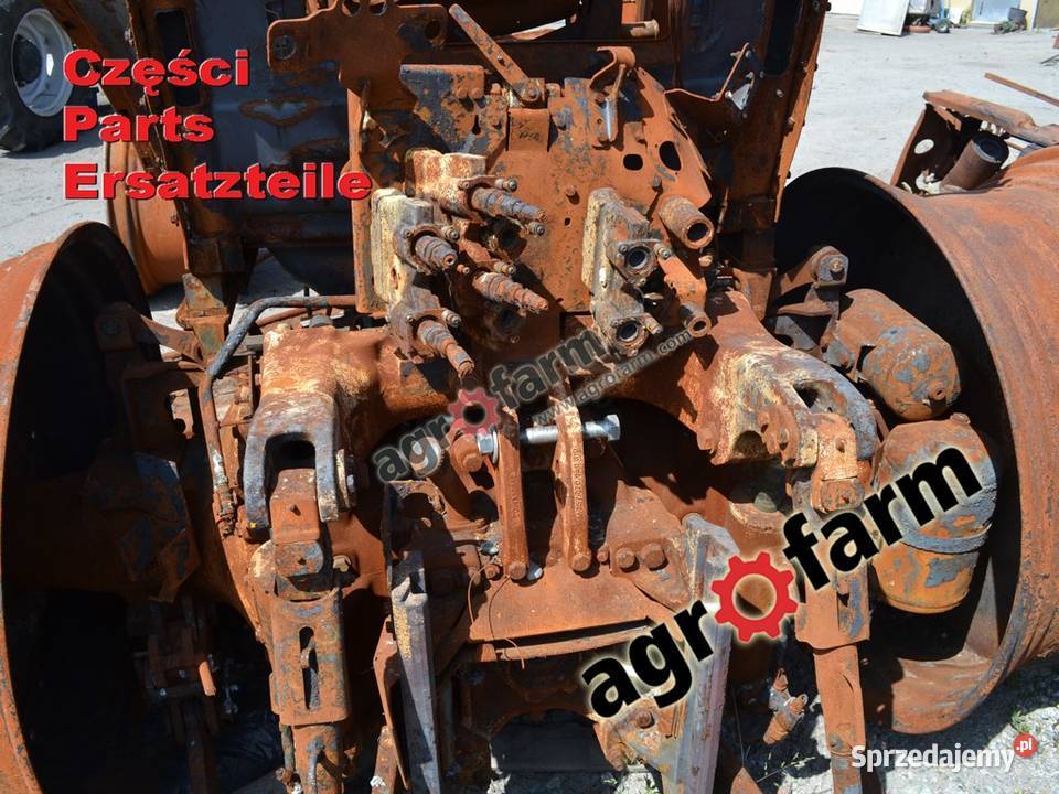 Fendt 718SCR części skrzynia biegów most przedni Byków