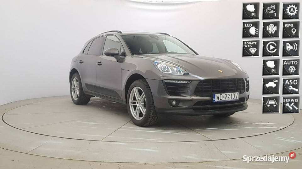 Porsche Macan Z Polskiego Salonu Faktura VAT I benzyna Warszawa sprzedam