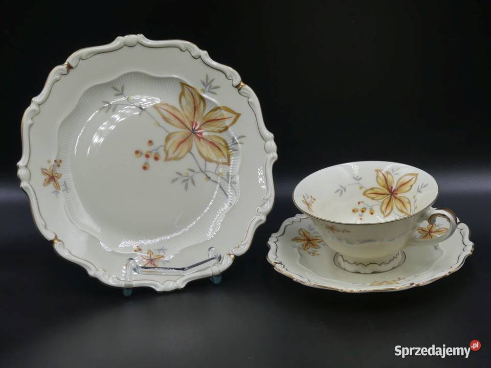 Komplet śniadaniowy Sorau Żary stan witrynowy Poznań sprzedam