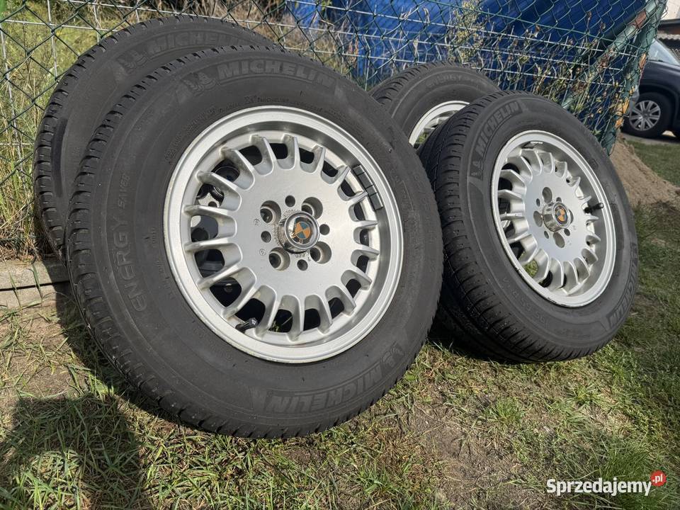 Alu felgi z oponami do bmw e30 Samochodowe Grąblin