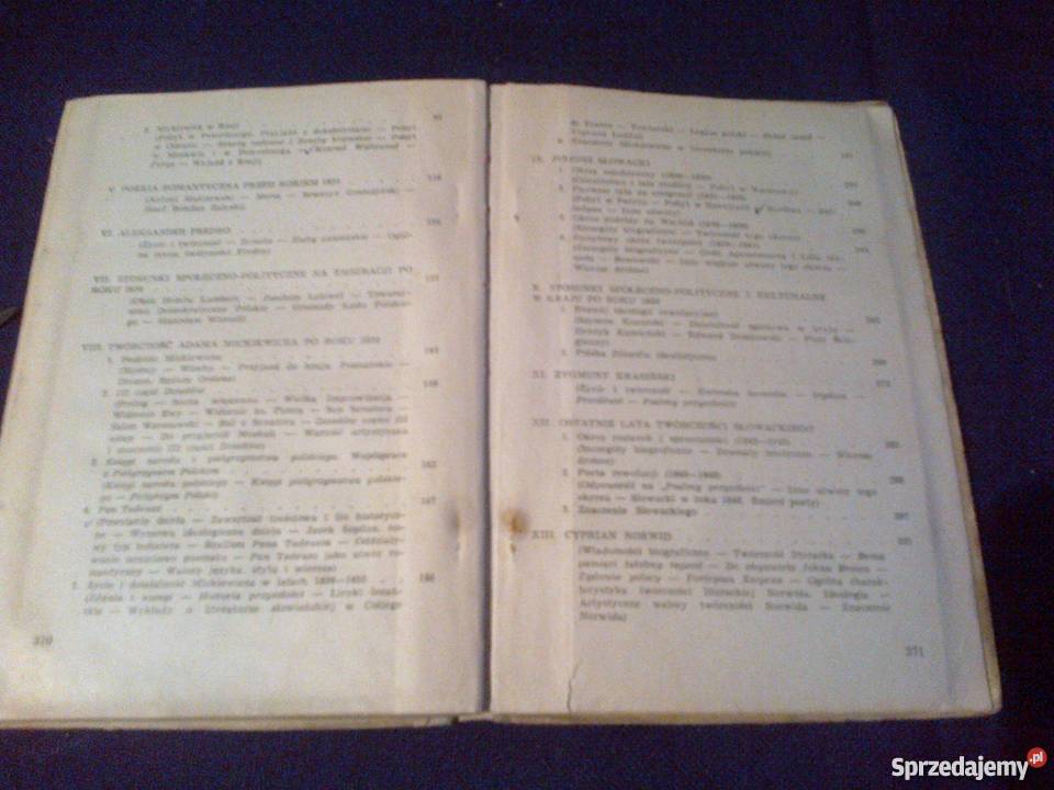Historia Literatury Polskiej okresu Romantyzmu Oborniki Śląskie
