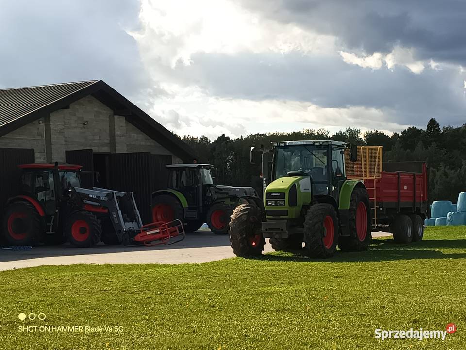 Claas Ares 566 warmińsko-mazurskie Jedwabno