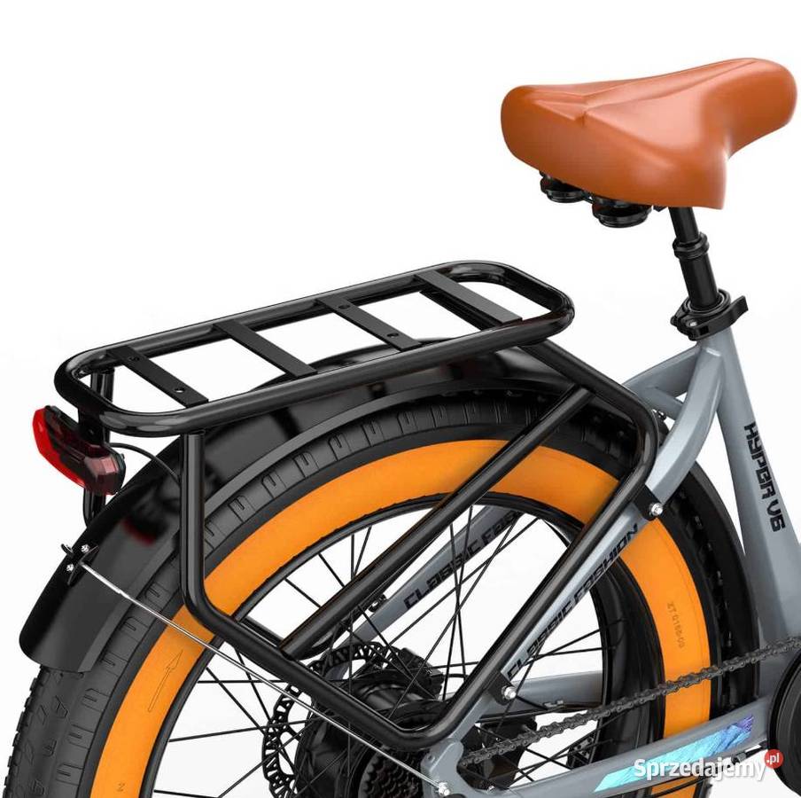 Rower elektryczny OVIVO HYPER V6 szary silnik Tarnów sprzedam